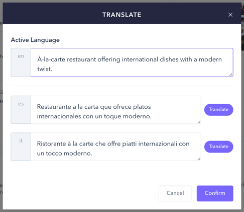 How to add content in different languages in the CMS_05EN