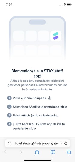 How to add the staff app to a smartphone home screen_ES_01
