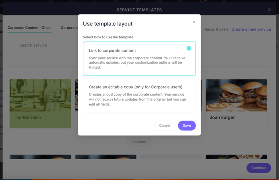 How to apply corporate content templates in a property_02EN
