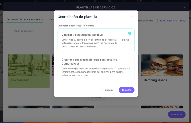 How to apply corporate content templates in a property_02ES