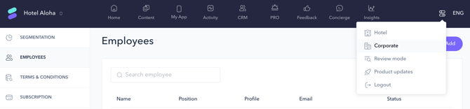 How to create and manage employee access in the CMS_04EN