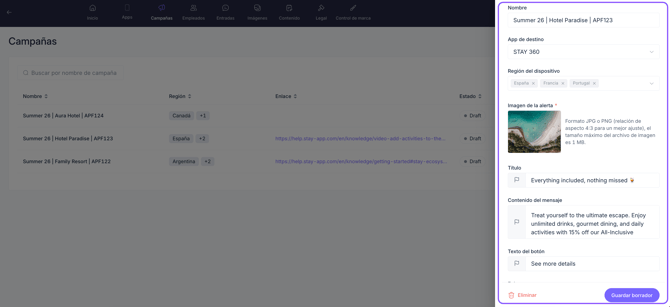 How to create and send a corporate campaign_ES02
