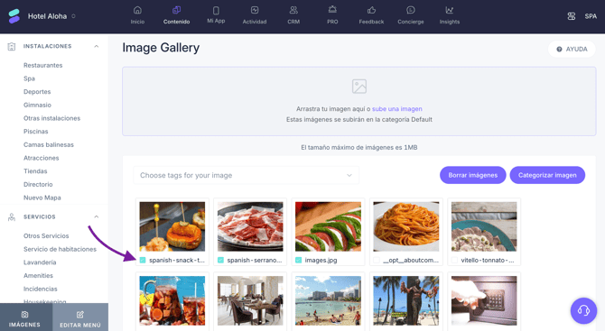 How to manage images at property level_04ES