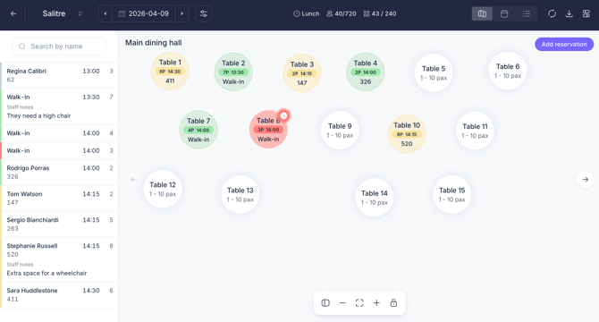 How to manage restaurant bookings with the PRO booking system_01EN_2026