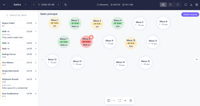 How to manage restaurant bookings with the PRO booking system_01ES_2026