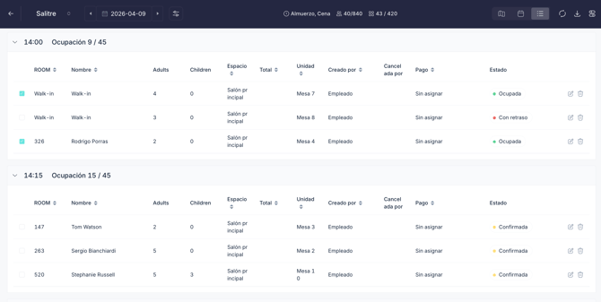 How to manage restaurant bookings with the PRO booking system_03ES_2026