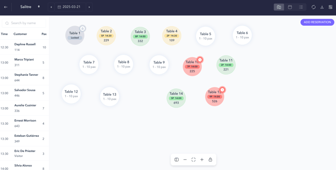 How to manage restaurant bookings with the PRO booking system_07EN