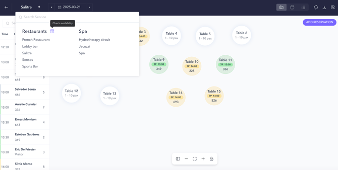 How to manage restaurant bookings with the PRO booking system_08EN