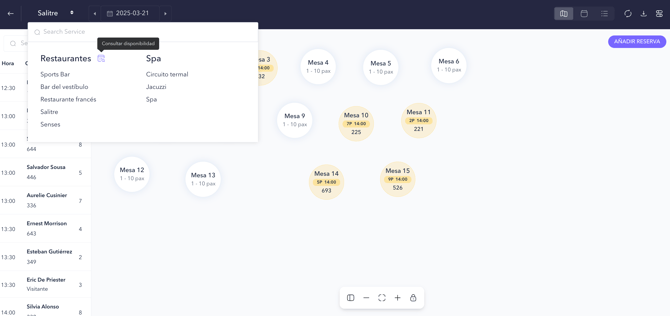 How to manage restaurant bookings with the PRO booking system_08ES