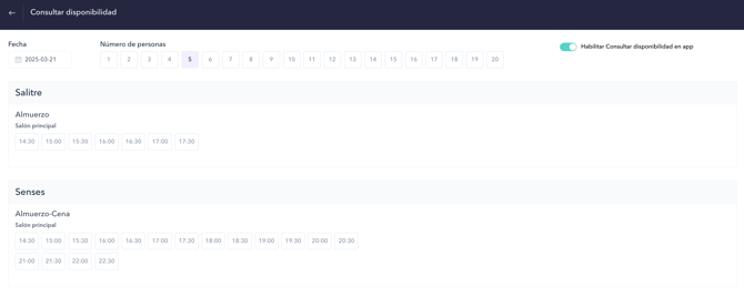 How to manage restaurant bookings with the PRO booking system_09ES
