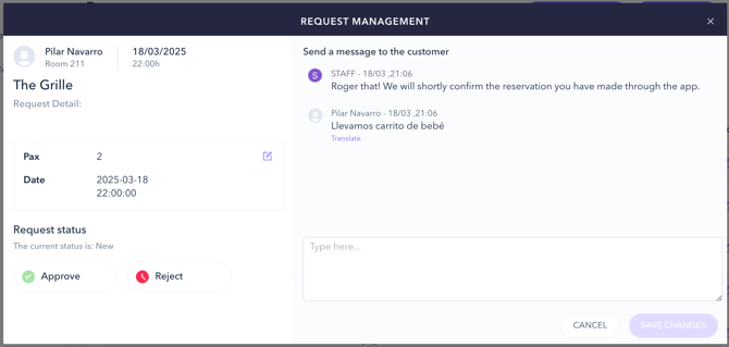 How to manage restaurant bookings with the on-demand booking system 02EN