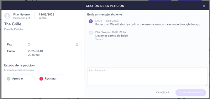 How to manage restaurant bookings with the on-demand booking system 02ES