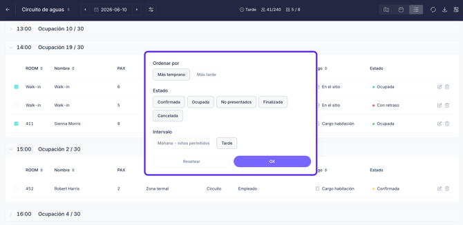 How to manage thermal circuit bookings with the PRO booking system_02ES
