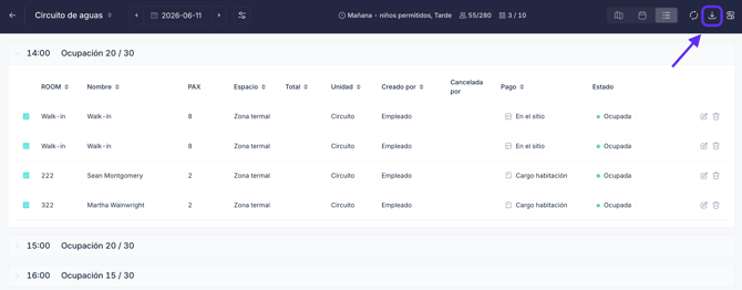 How to manage thermal circuit bookings with the PRO booking system_11ES