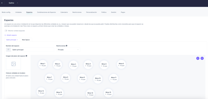 How to set up the PRO booking system for a restaurant 05ES_updated