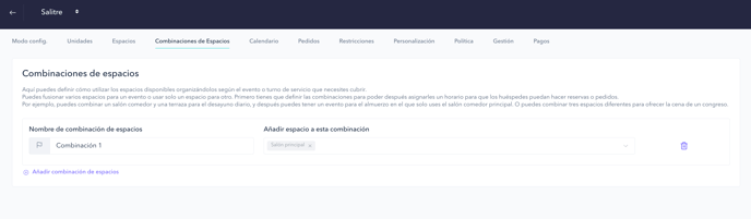 How to set up the PRO booking system for a restaurant 06ES