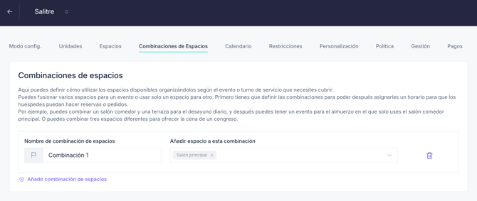 How to set up the PRO booking system for a restaurant 06ES_updated