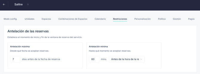 How to set up the PRO booking system for a restaurant 07ES_updated