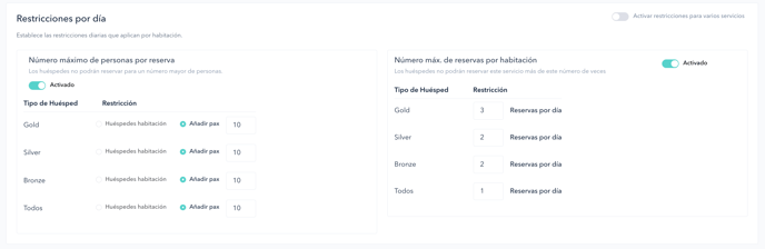 How to set up the PRO booking system for a restaurant 08ES