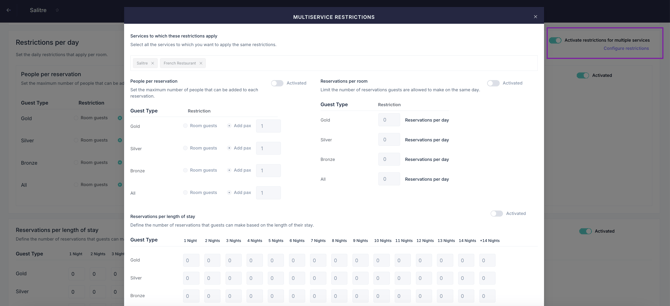 How to set up the PRO booking system for a restaurant 10EN_updated