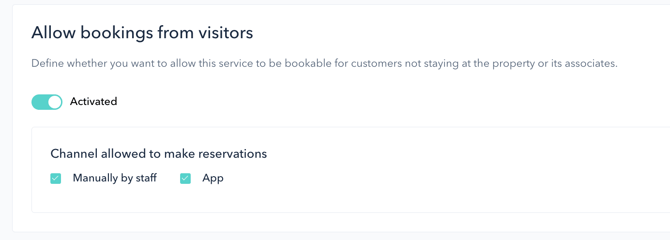 How to set up the PRO booking system for a restaurant 11EN