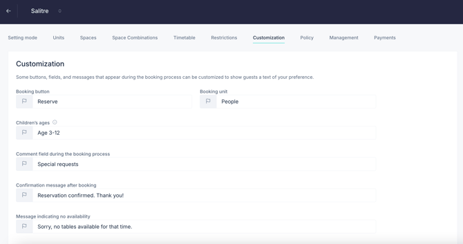 How to set up the PRO booking system for a restaurant 12EN_updated