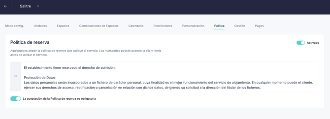 How to set up the PRO booking system for a restaurant 13ES_updated