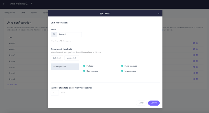 How to set up the PRO booking system for a spa-APPOINTMENT 04EN