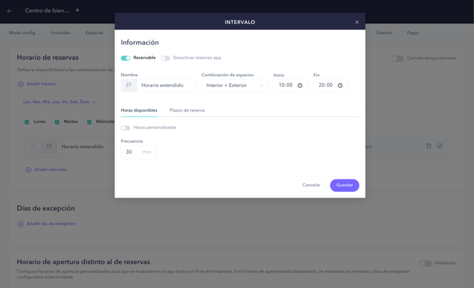 How to set up the PRO booking system for a spa-APPOINTMENT 07ES