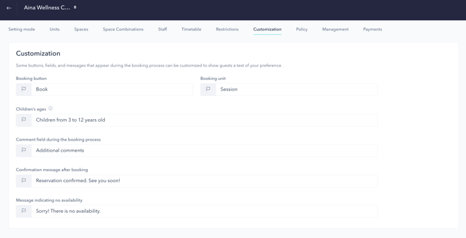 How to set up the PRO booking system for a spa-APPOINTMENT 10EN