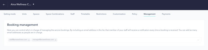 How to set up the PRO booking system for a spa-APPOINTMENT 12EN