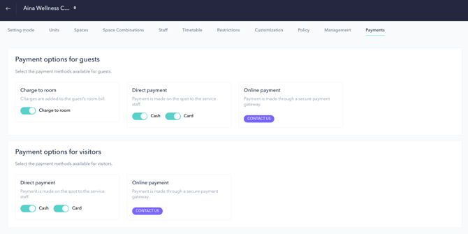 How to set up the PRO booking system for a spa-APPOINTMENT 13EN