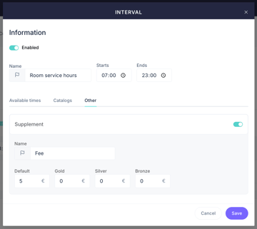 How to set up the PRO ordering system for a room service_13EN_