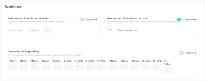How to set up the on-demand booking system for a restaurant 06EN