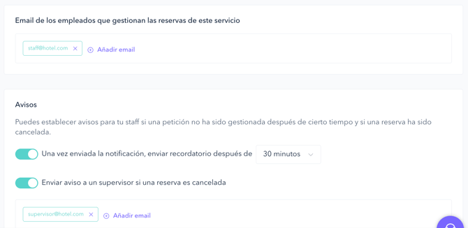 How to set up the on-demand booking system for a restaurant 07ES