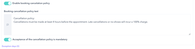 How to set up the on-demand booking system for a spa 04EN