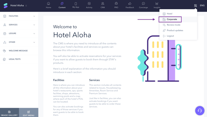 How to create a legal notice and attach it to a kids club_02EN