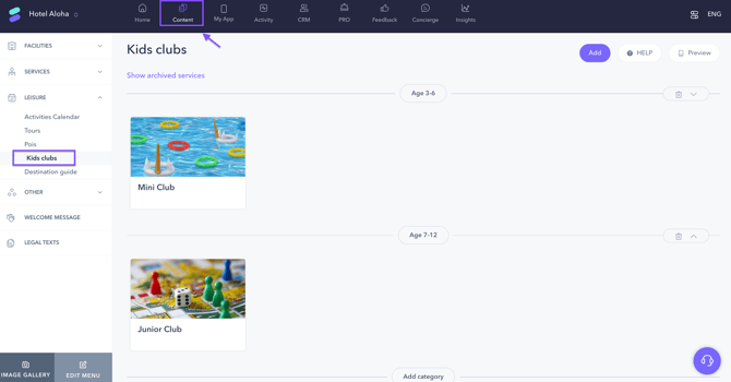 What is the kids club feature_02EN