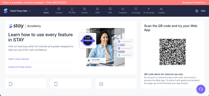 What are the property operating statuses_03EN_CMS
