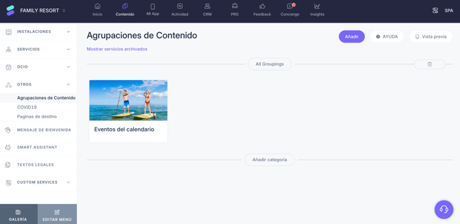 What is the Content groups feature_01ES