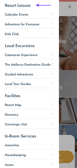 make an activities calendar visible on the app home page02ENES