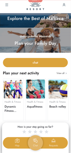 make an activities calendar visible on the app home page04ENES
