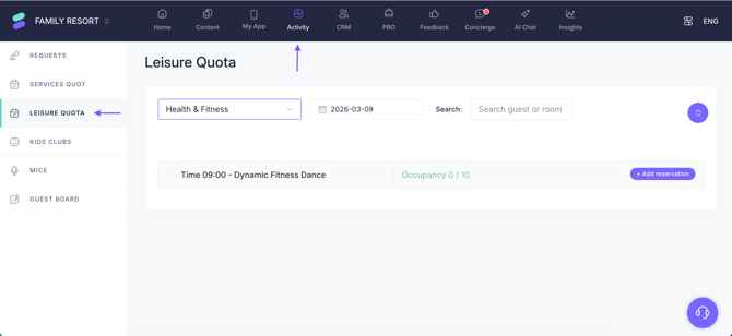 manage activities calendar bookings with the quota-based booking system_01EN