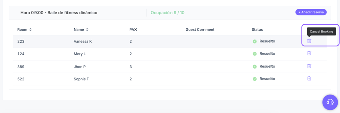 manage activities calendar bookings with the quota-based booking system_03ES