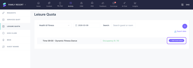 manage activities calendar bookings with the quota-based booking system_04EN