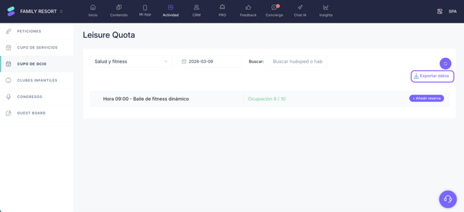 manage activities calendar bookings with the quota-based booking system_06ES