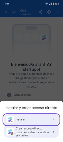 How to add the staff app to a smartphone home screen_ES_03